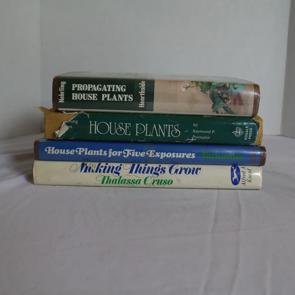 Gardening Books Lot‎ of 4 House Plants Propagating Making Things Grow
